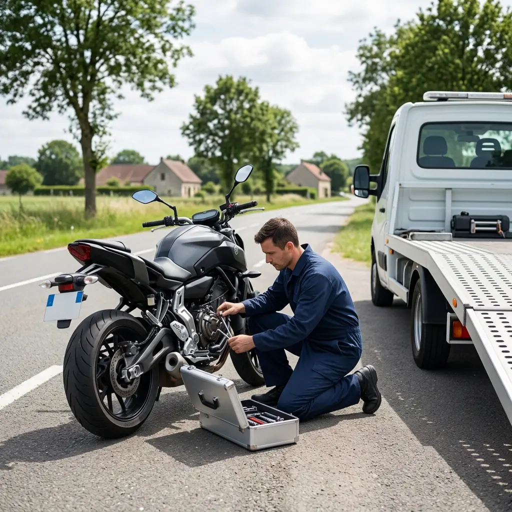 Les bons gestes en cas de panne moto à Villers-sous-Saint-Leu