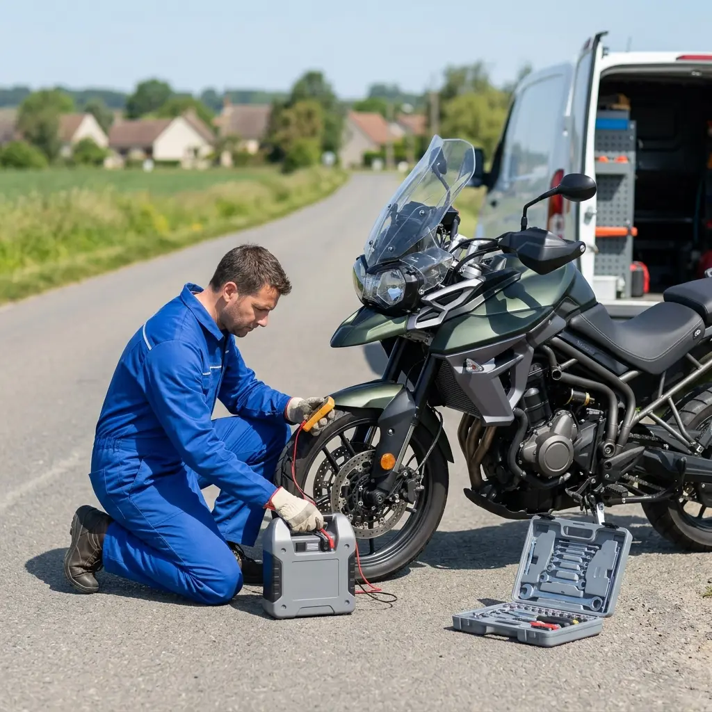 Notre approche technique pour votre dépannage moto