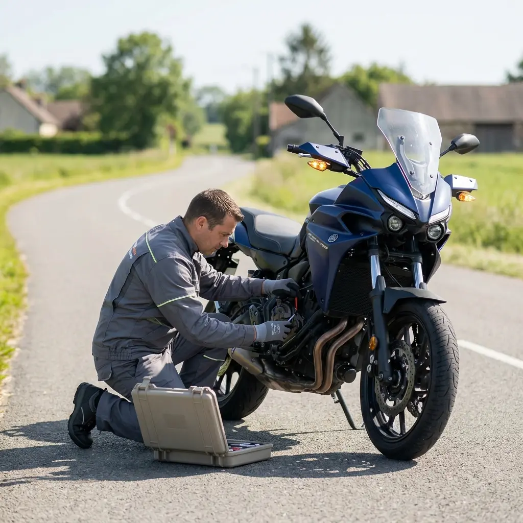 Dépannage moto Hermes (60370)