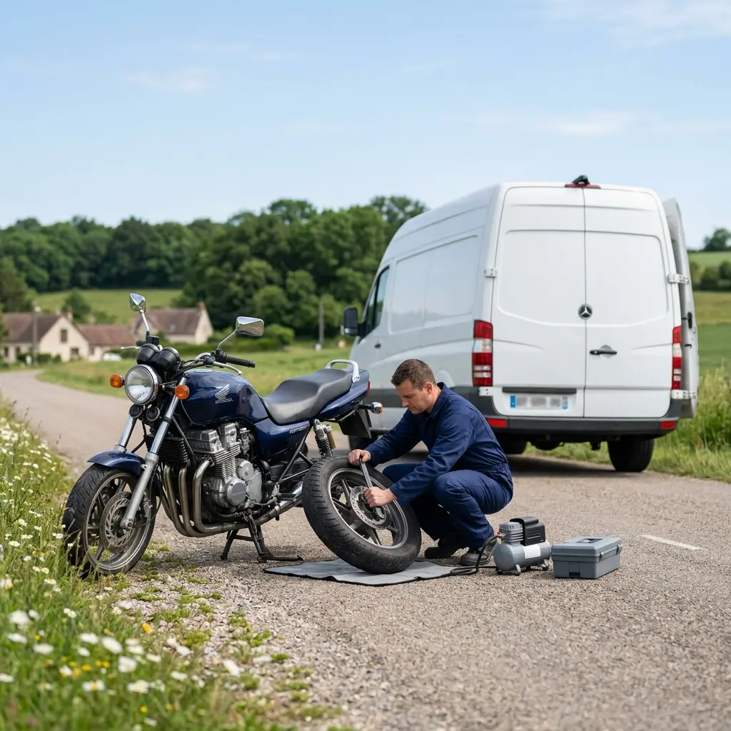 Une assistance moto disponible pour tous vos trajets à Verberie