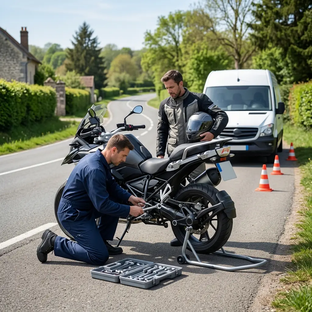 Comment se déroule l'intervention à Chantilly ?