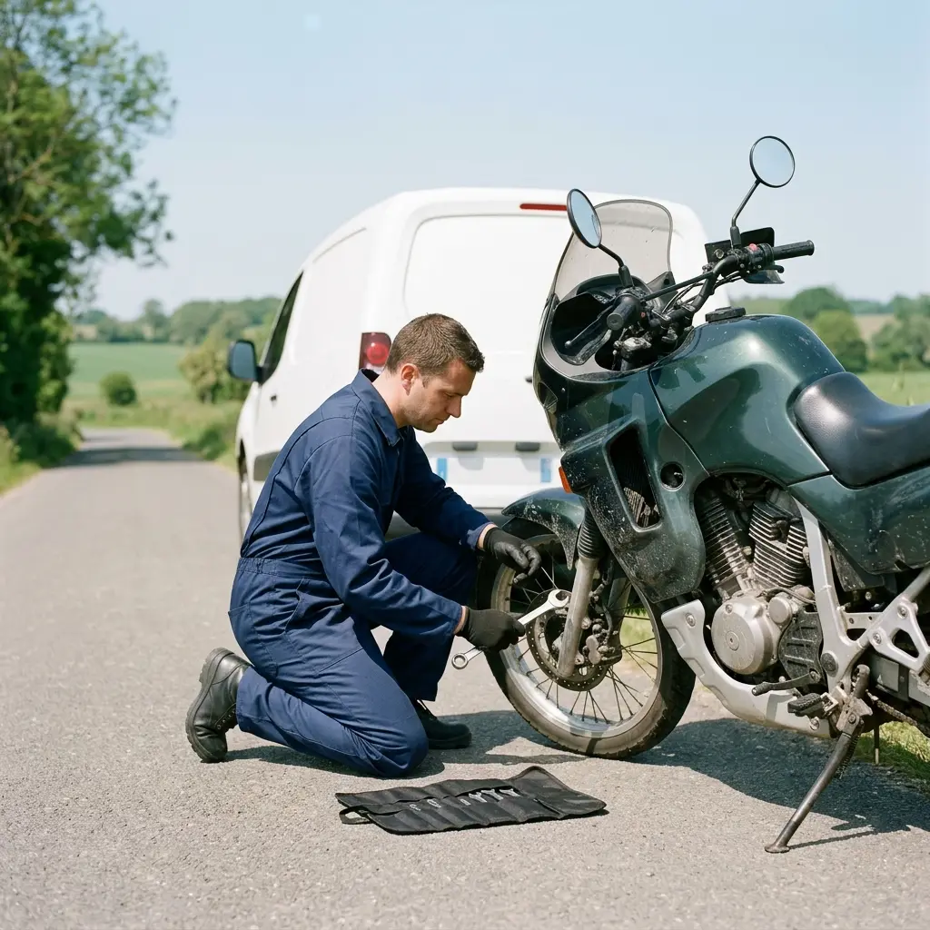 Un service de remorquage moto professionnel et transparent