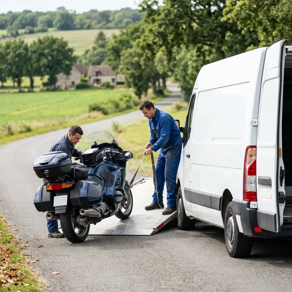 Une solution de transport sereine pour votre deux-roues