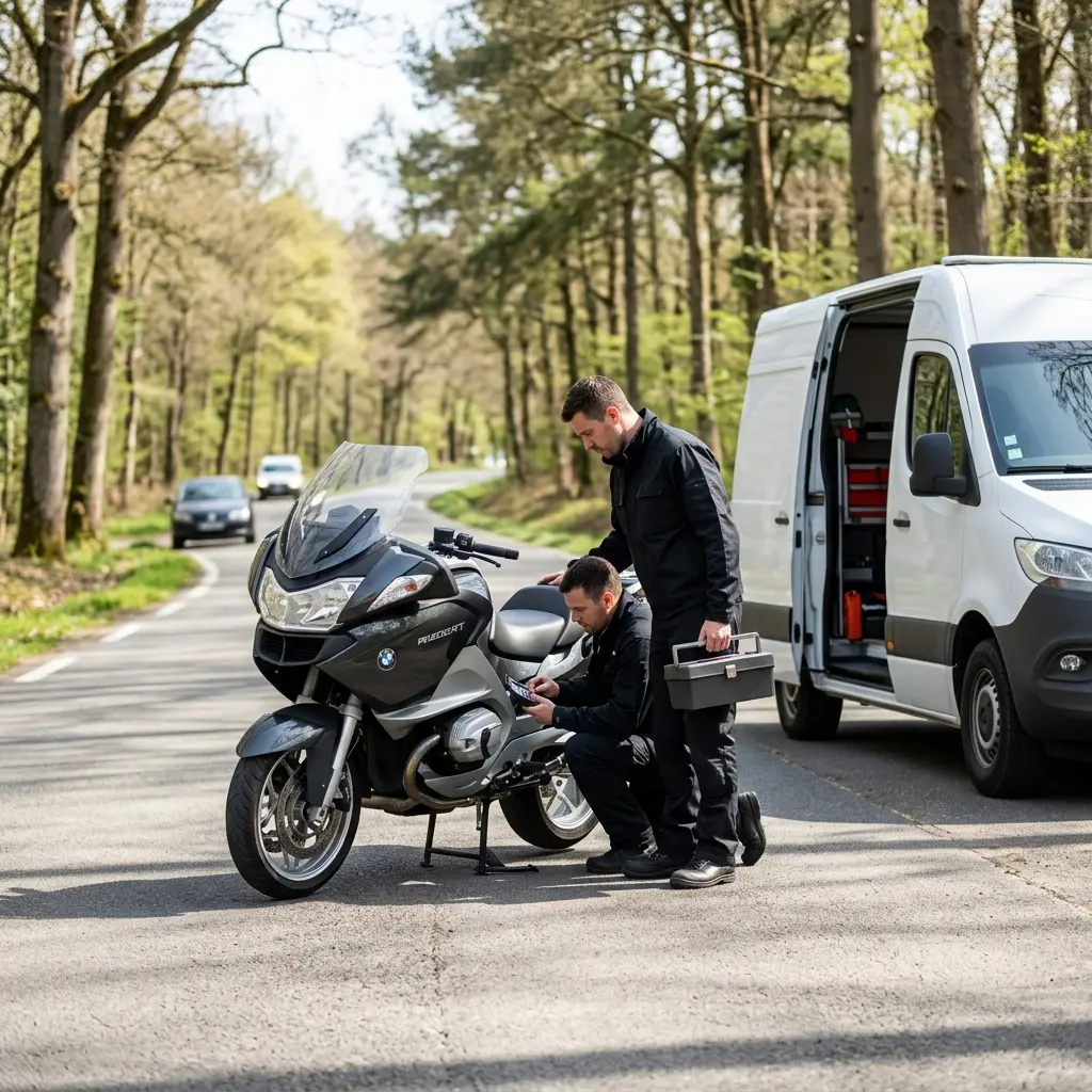 Une prise en charge technique et sécurisée de votre moto