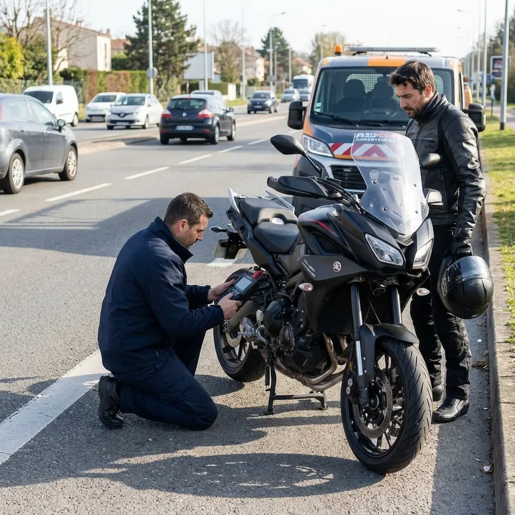Précautions lors d'une panne