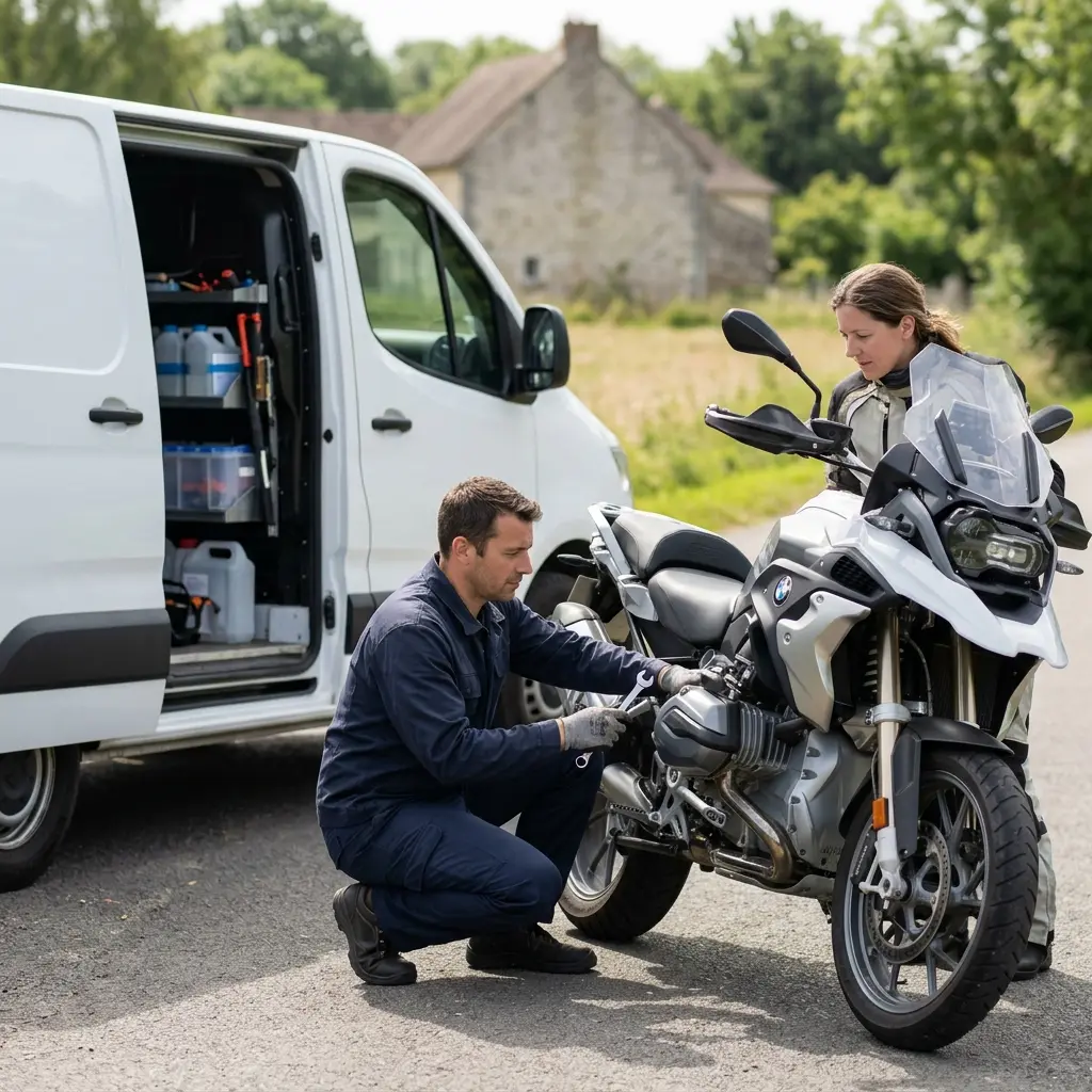 Dépannage moto Cires-lès-Mello (60660)