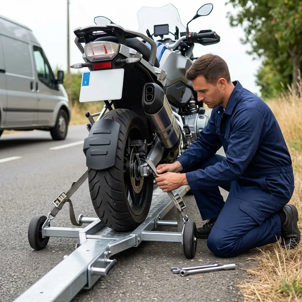 Comment se déroule le dépannage moto à Pont-Sainte-Maxence ?
