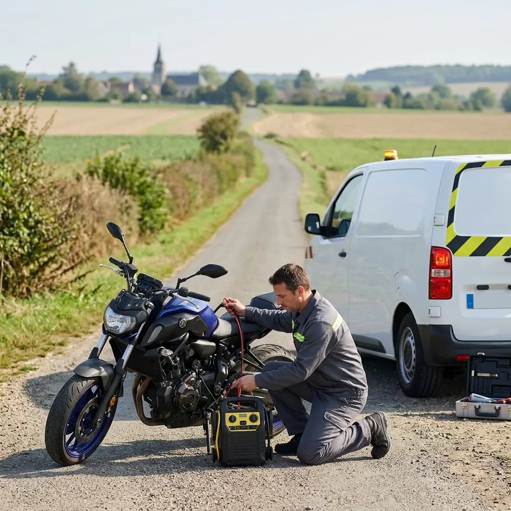 Comment réagir en cas de panne de moto à Chevrières ?