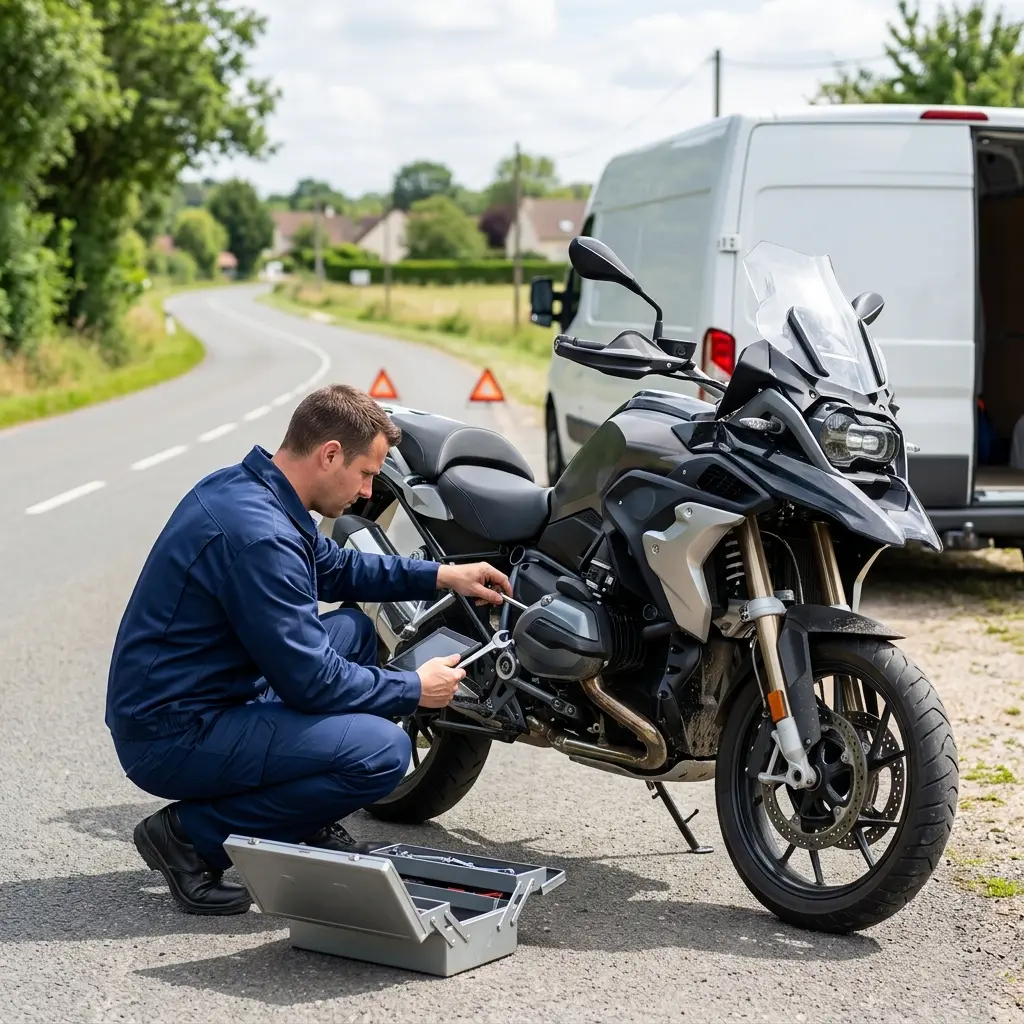 Un service de remorquage moto transparent et sécurisé