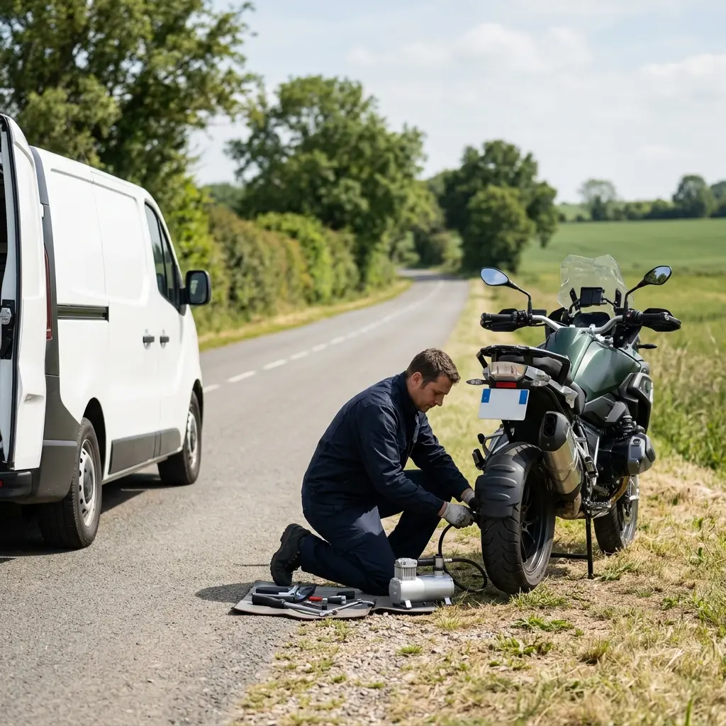 Une assistance moto professionnelle pour reprendre la route sereinement
