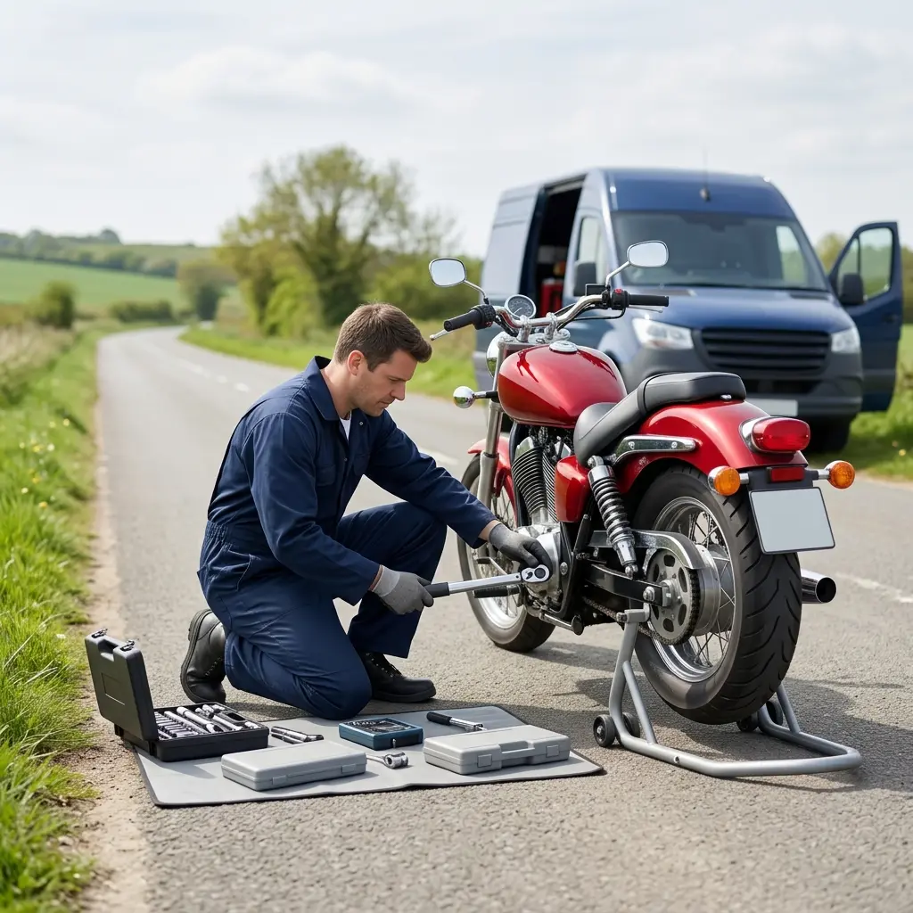Une assistance moto fiable pour reprendre la route sereinement