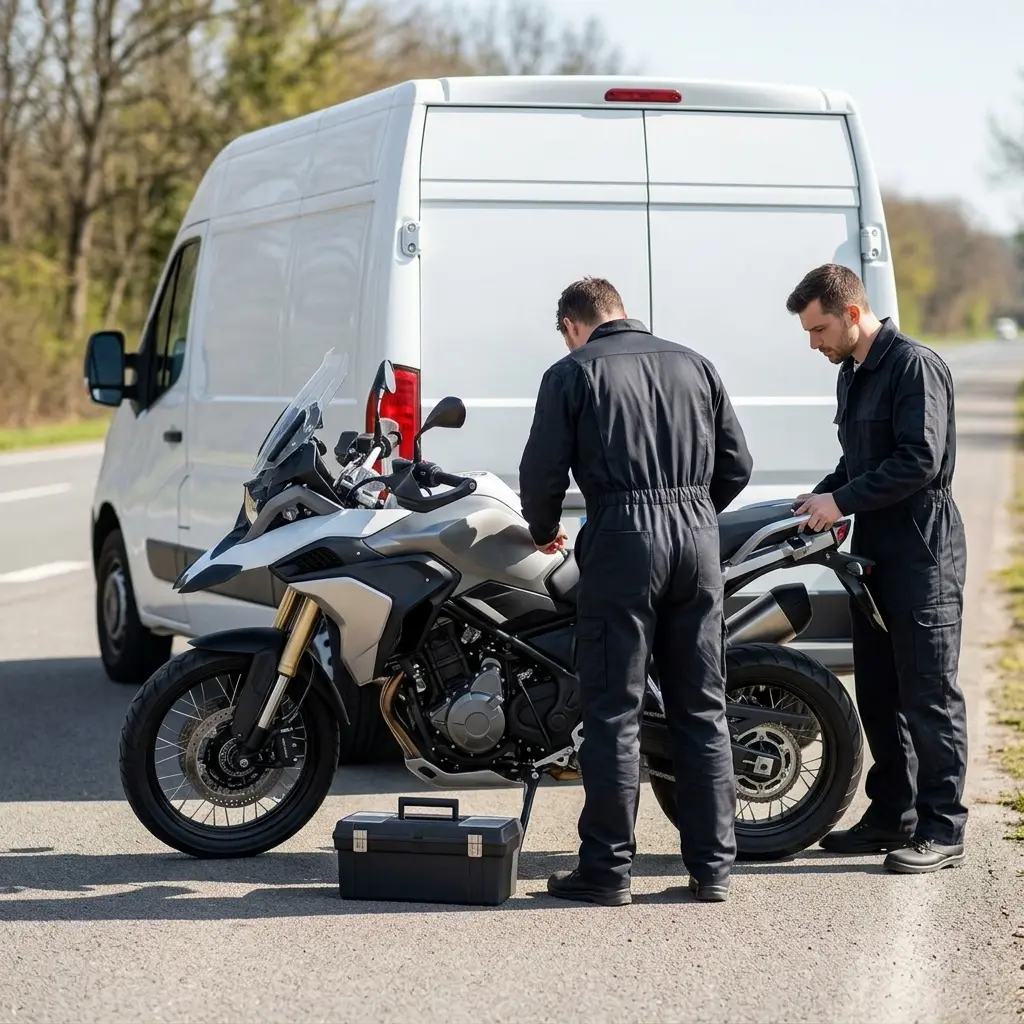 Une solution de remorquage rapide et sereine pour votre moto