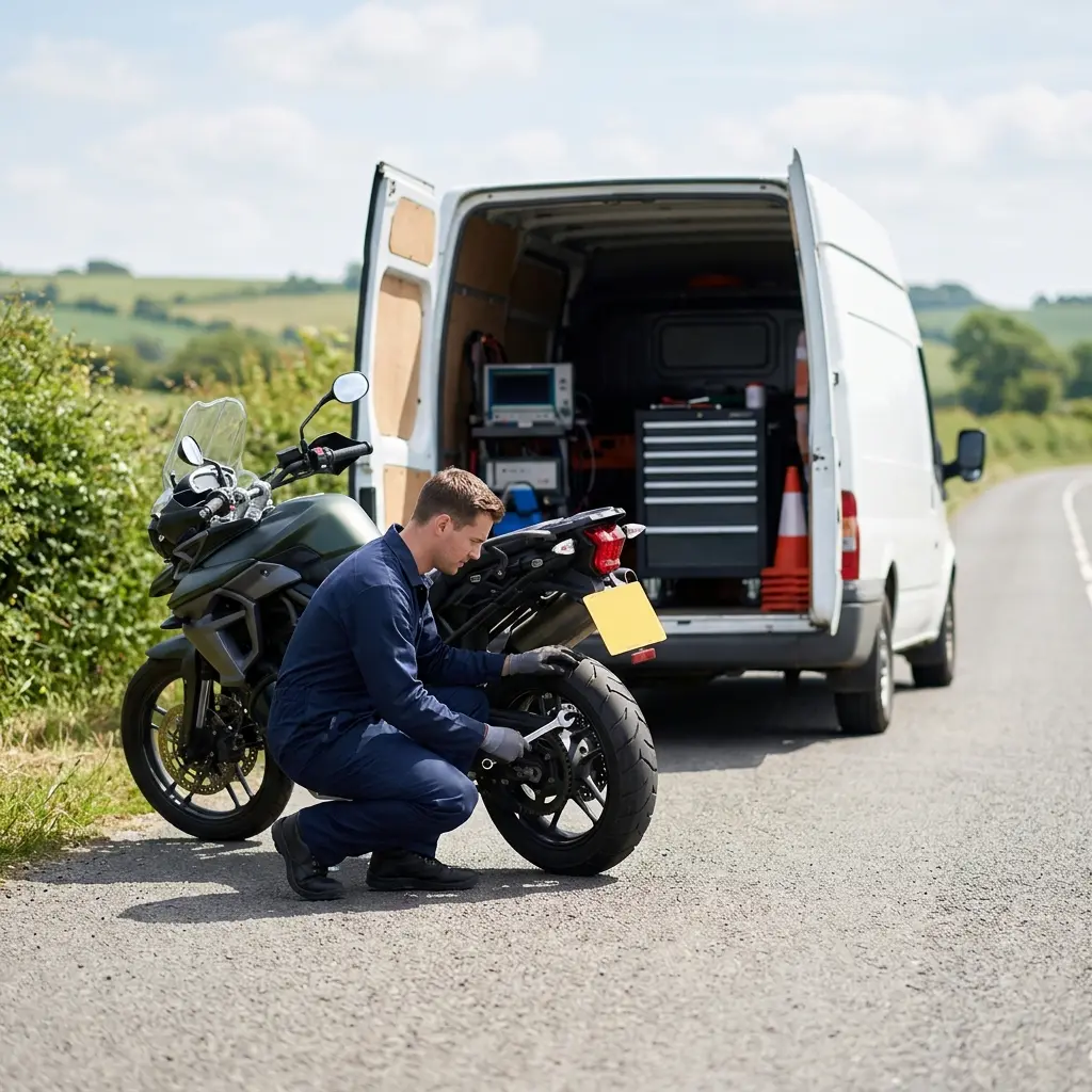 Les bons gestes à adopter lors d'une panne de deux-roues à Jaux