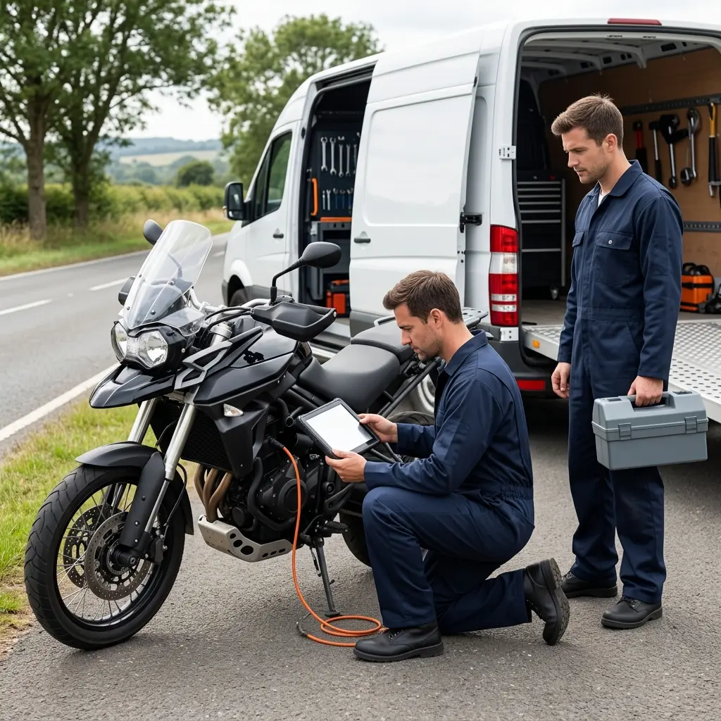 Un service de remorquage moto transparent et professionnel au Meux