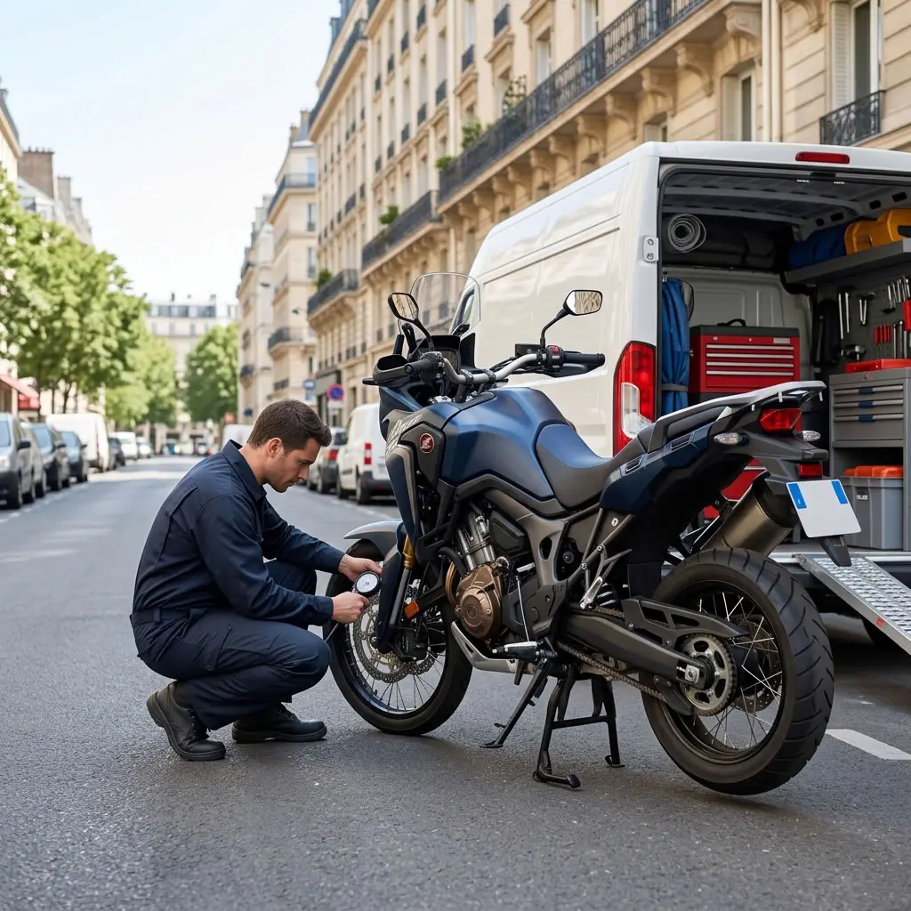 Votre solution de dépannage moto à Paris