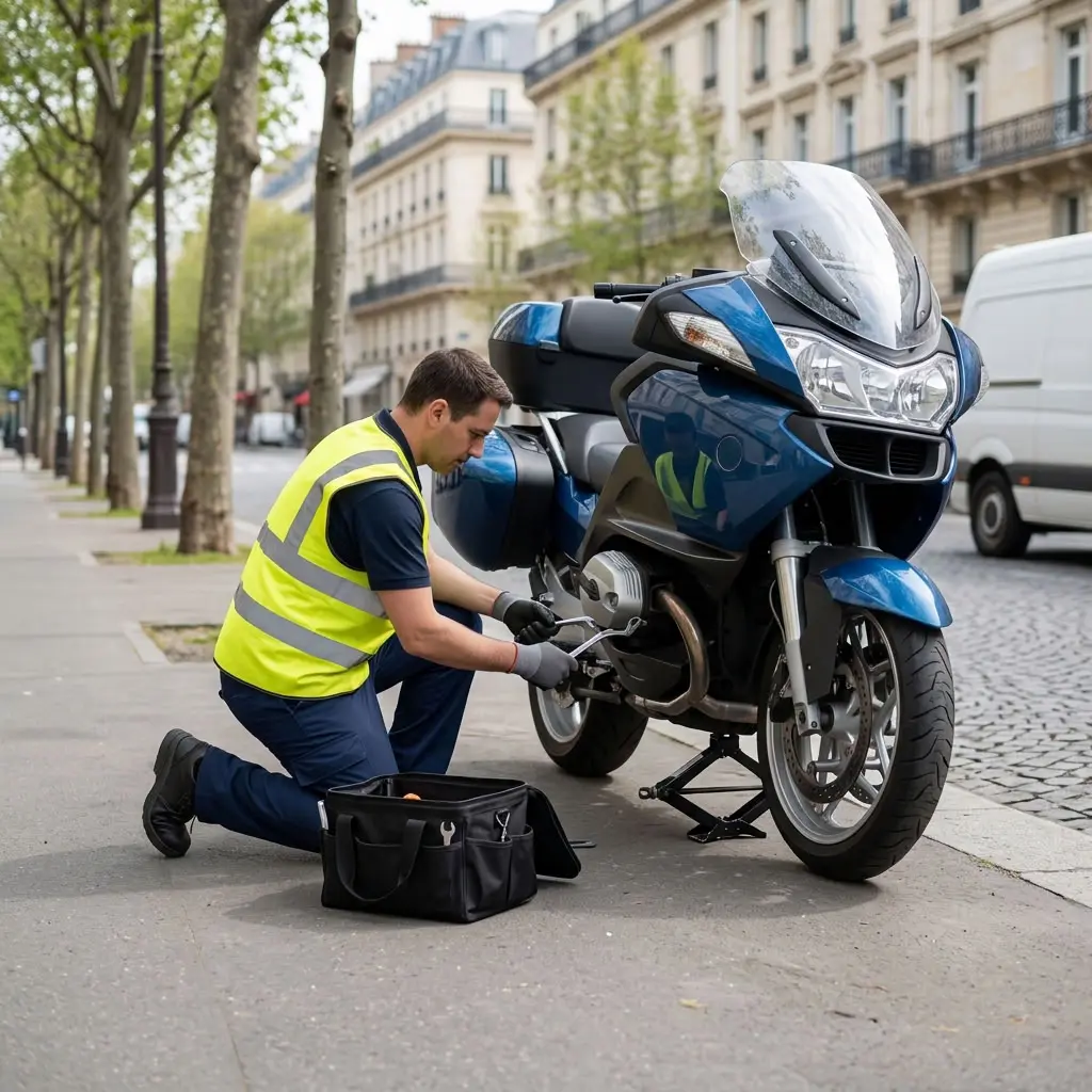 Comment se déroule l'intervention à Paris ?