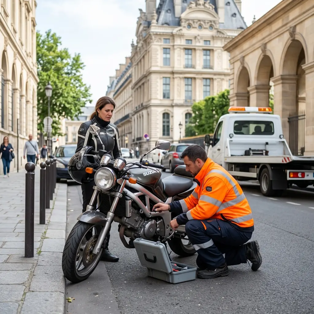 Comment réagir face à une panne de moto à Paris 1 ?