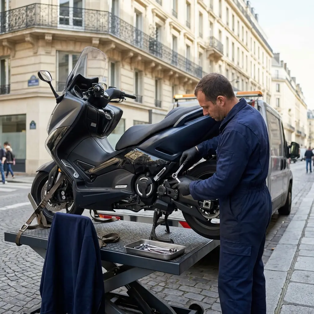 Un service de dépannage fiable et transparent pour tous les motards