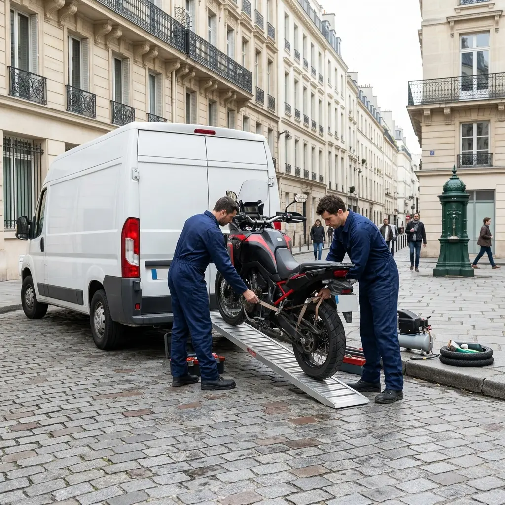 Pourquoi nous choisir pour votre dépannage moto à Paris 2e ?