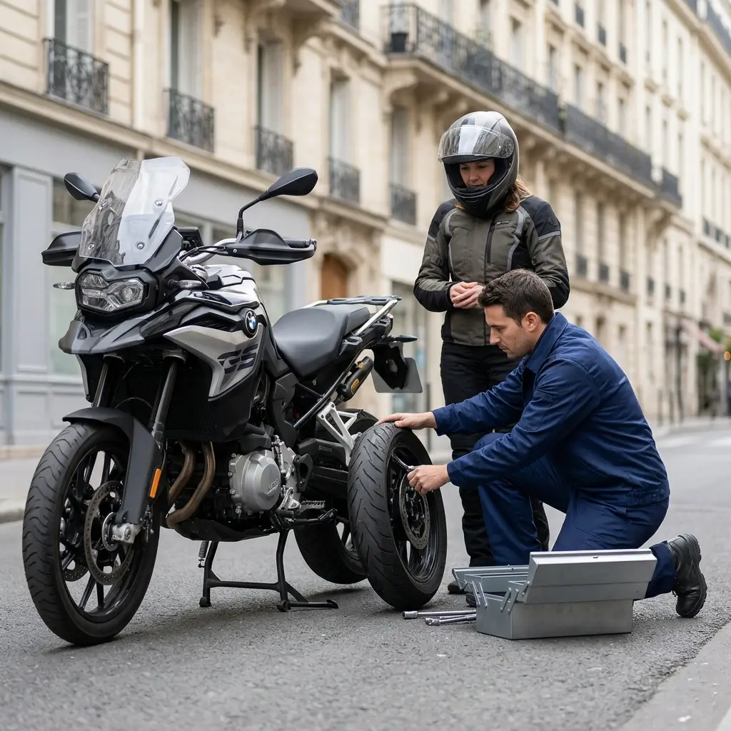 Une assistance moto fiable et transparente pour vos trajets