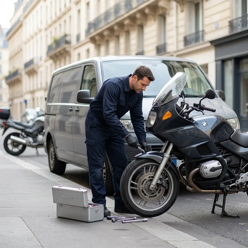 Dépannage moto Paris 2 (75002)