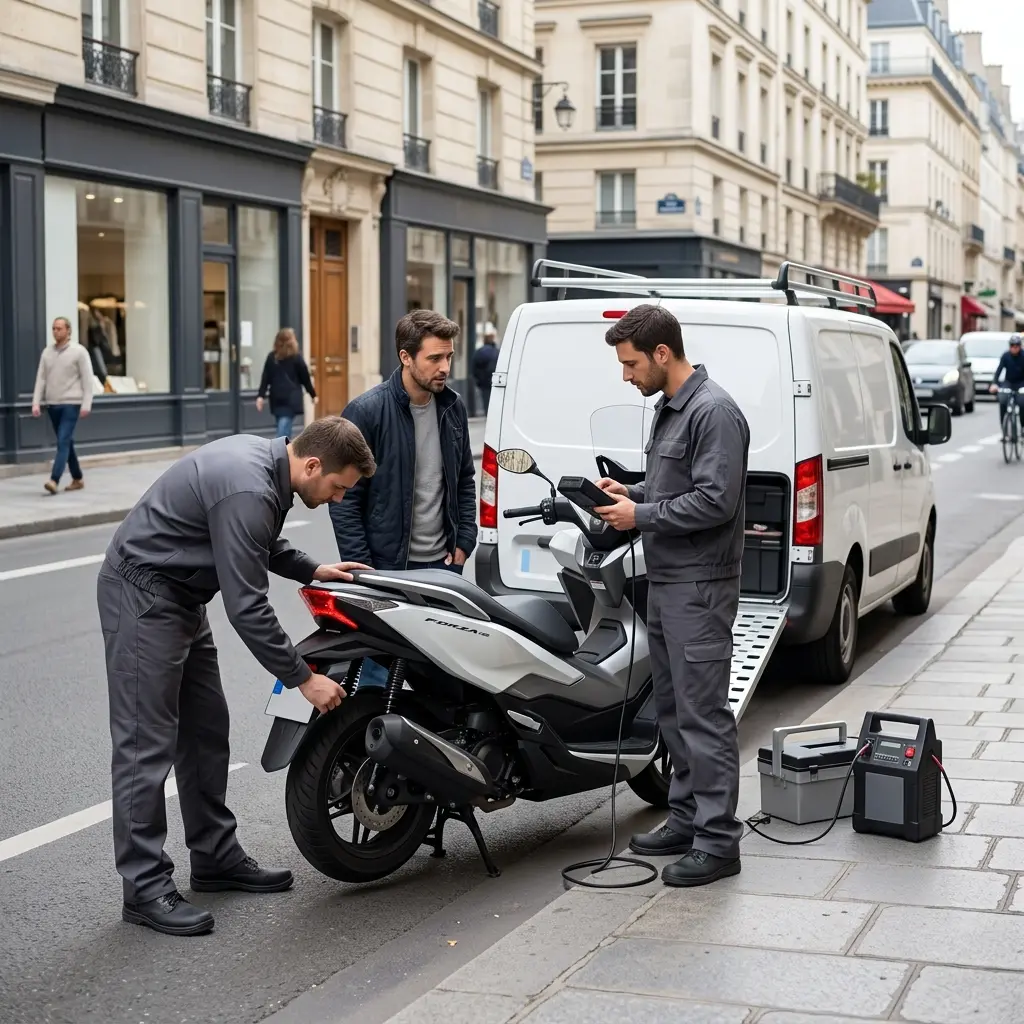 Une assistance moto disponible pour tous vos trajets