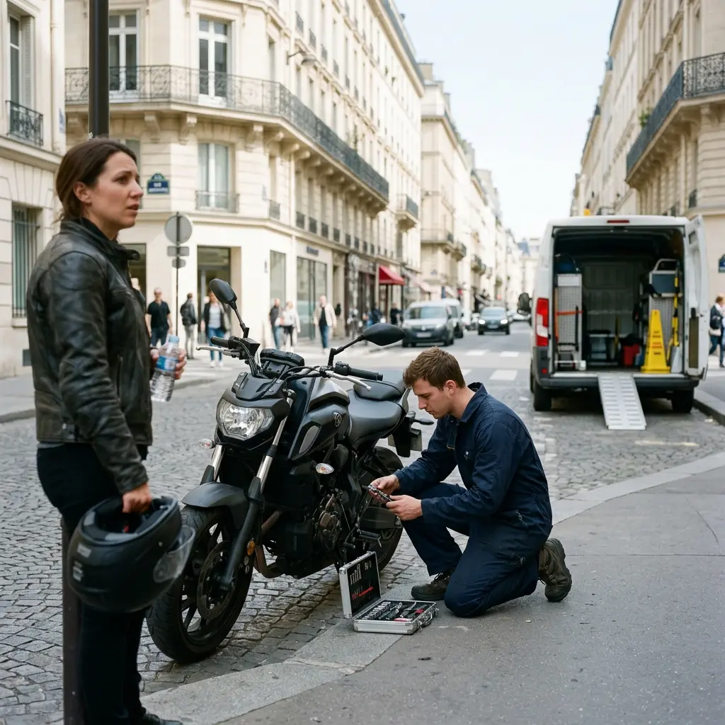 Dépannage moto Paris 3 (75003)