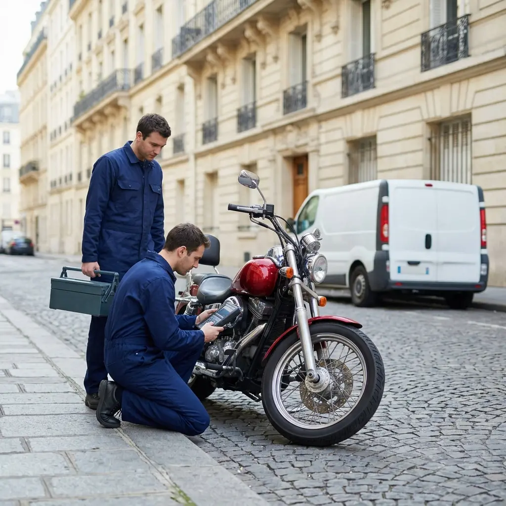 Pourquoi choisir notre service de dépannage moto à Paris 4 ?