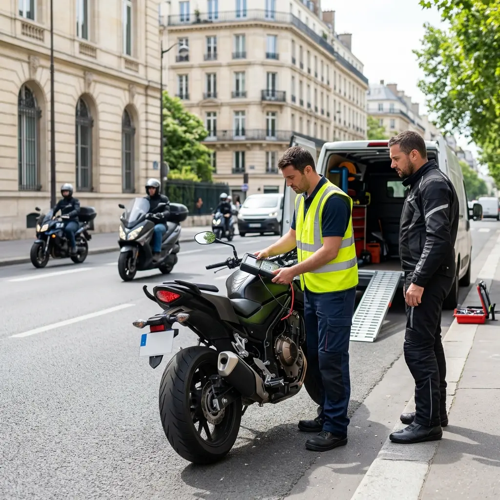 Dépannage moto Paris 5 (75005)