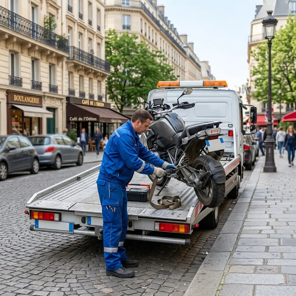Dépannage moto Paris 6 (75006)