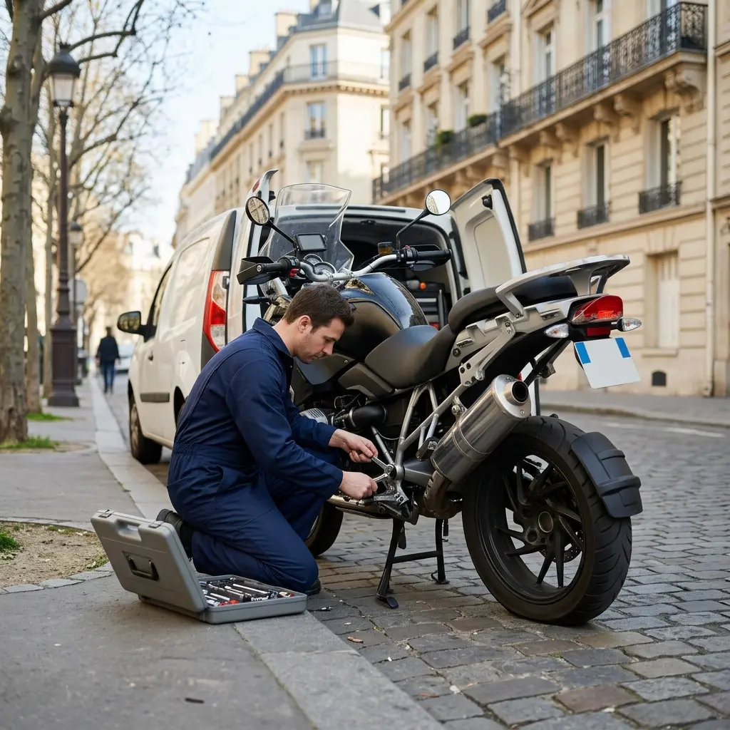Pourquoi nous choisir pour votre dépannage moto à Paris 8e ?