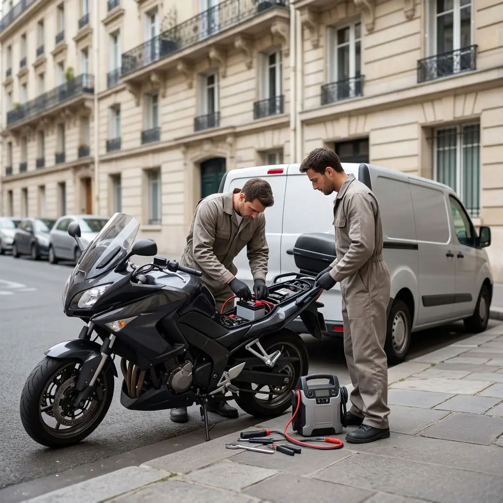 Notre méthode d'intervention pour votre moto à Paris 9