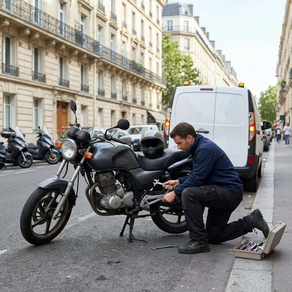 Restez serein face aux pannes de moto