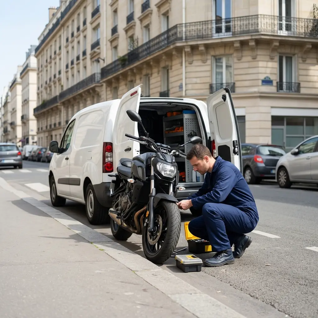 Dépannage moto Paris 11 (75011)