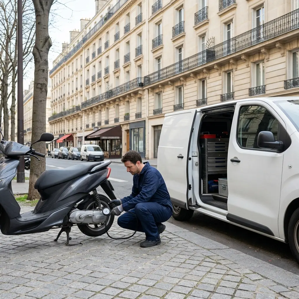 Pourquoi choisir notre service de dépannage moto à Paris 13 ?