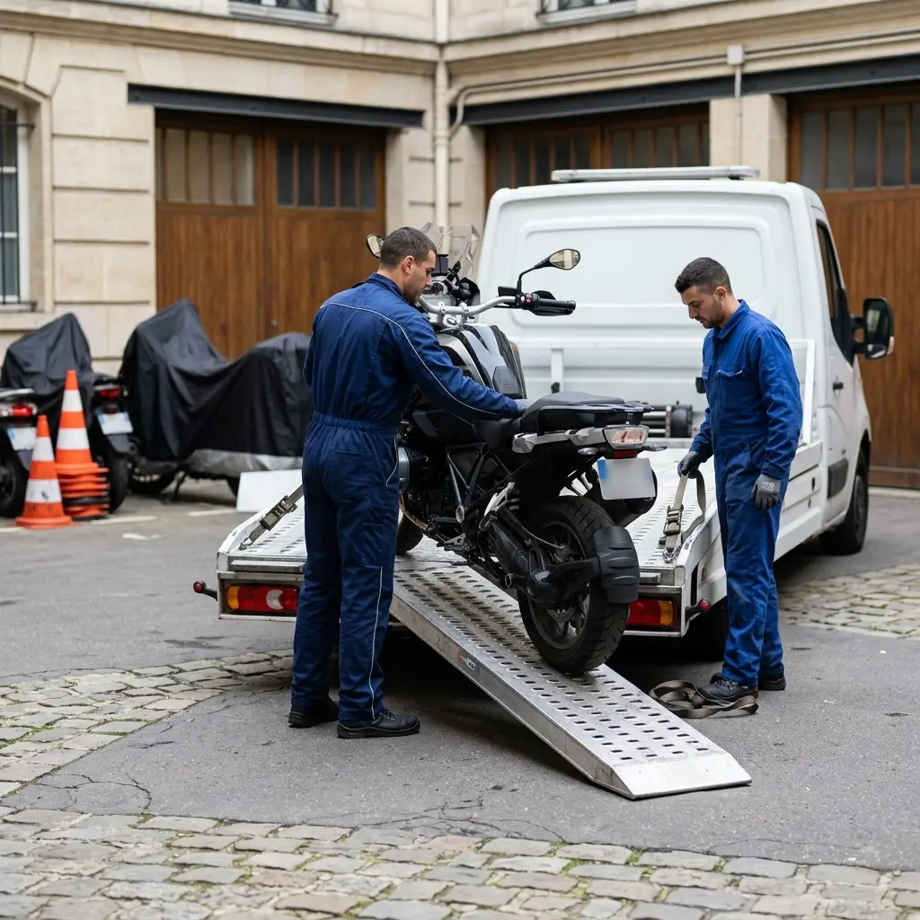 Besoin d'un dépannage moto rapide à Paris 15 ?