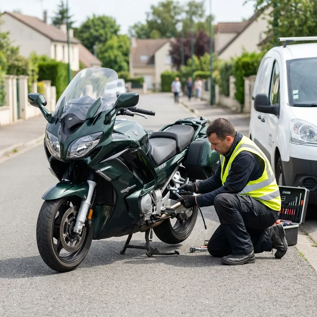 Une assistance moto sereine et professionnelle