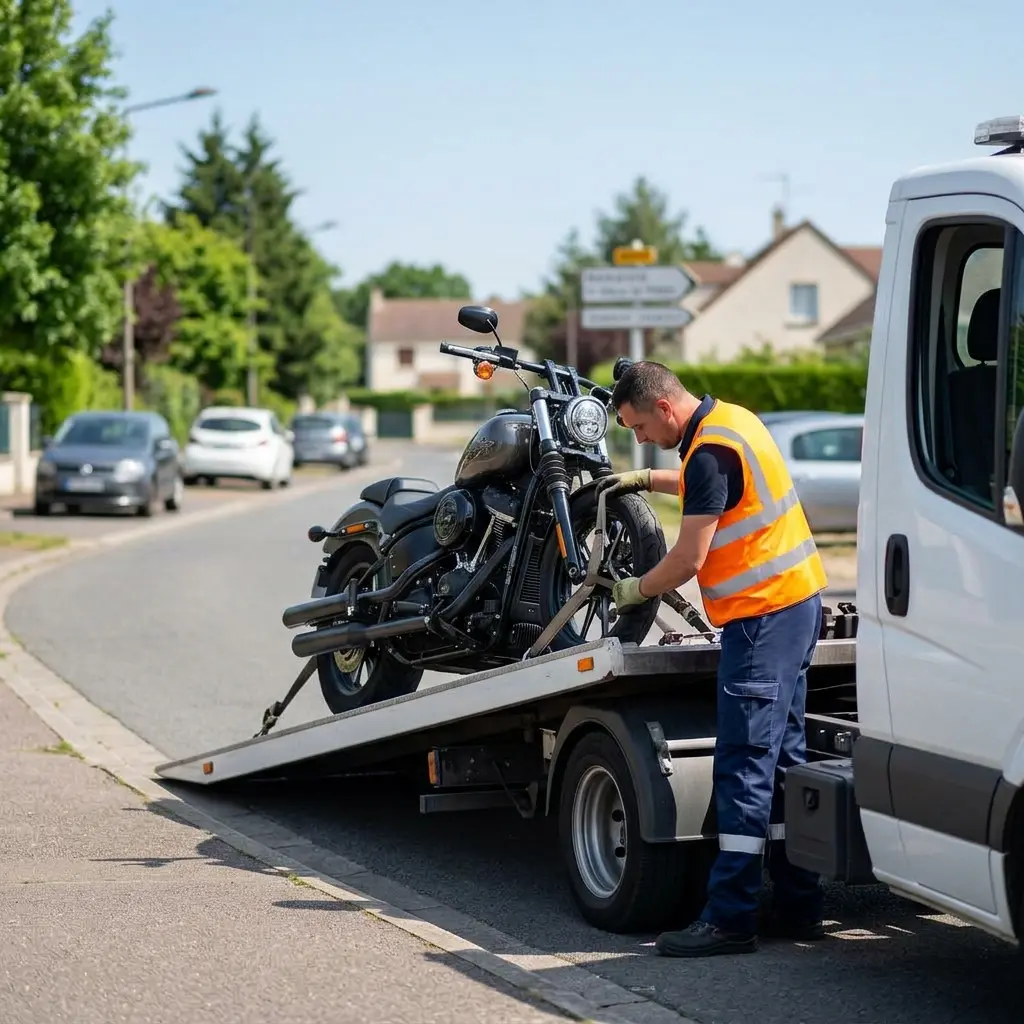 Dépannage moto Vaux-le-Pénil (77000)