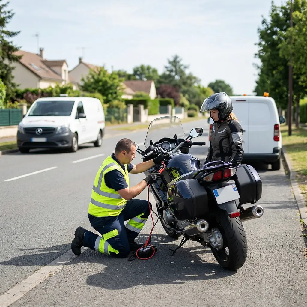 Comment réagir face à une panne de moto à Nanteuil-lès-Meaux