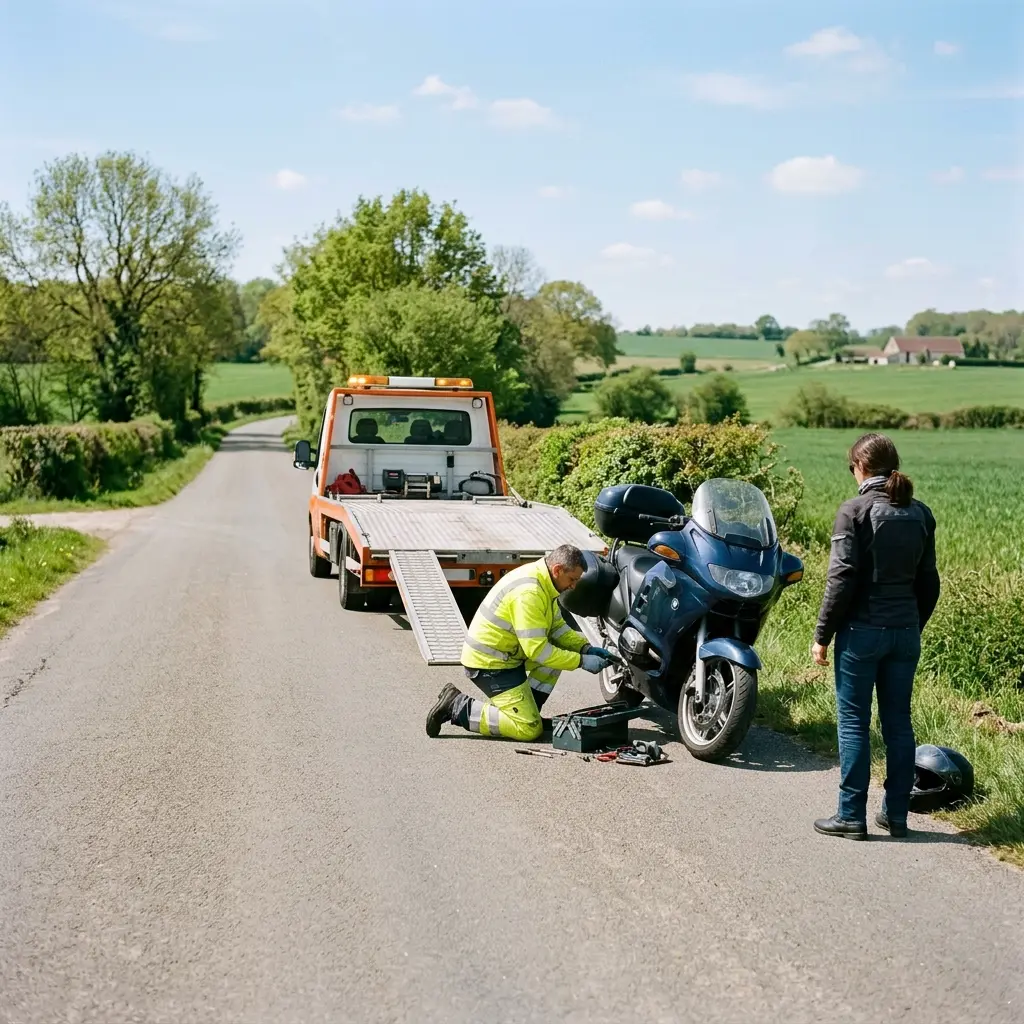 Pourquoi choisir notre service de dépannage moto à Beautheil-Saints