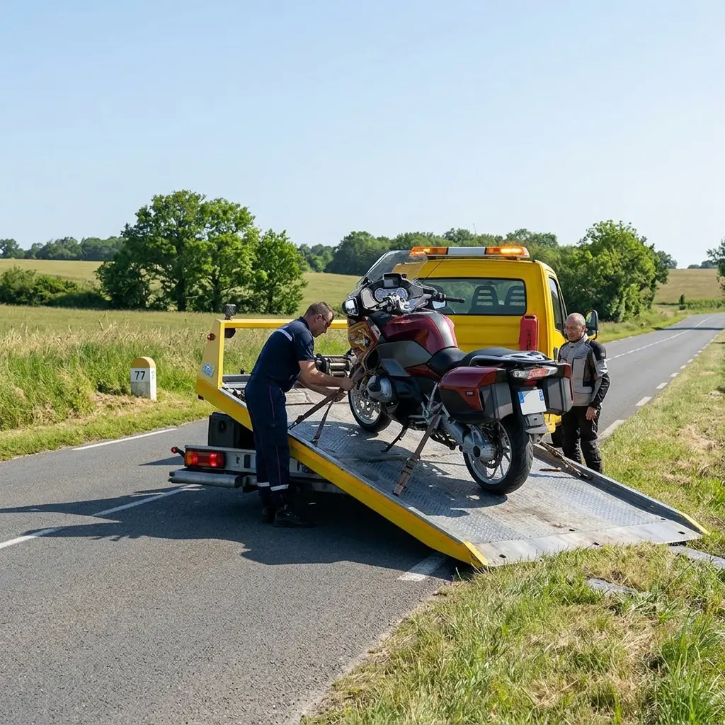 Dépannage moto Beautheil-Saints (77120)