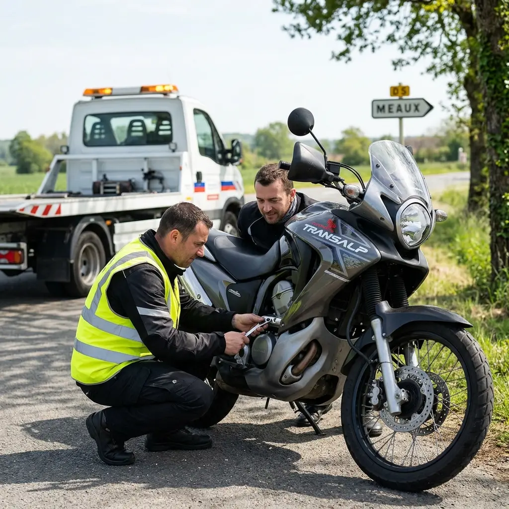 Dépannage moto Villenoy (77124)