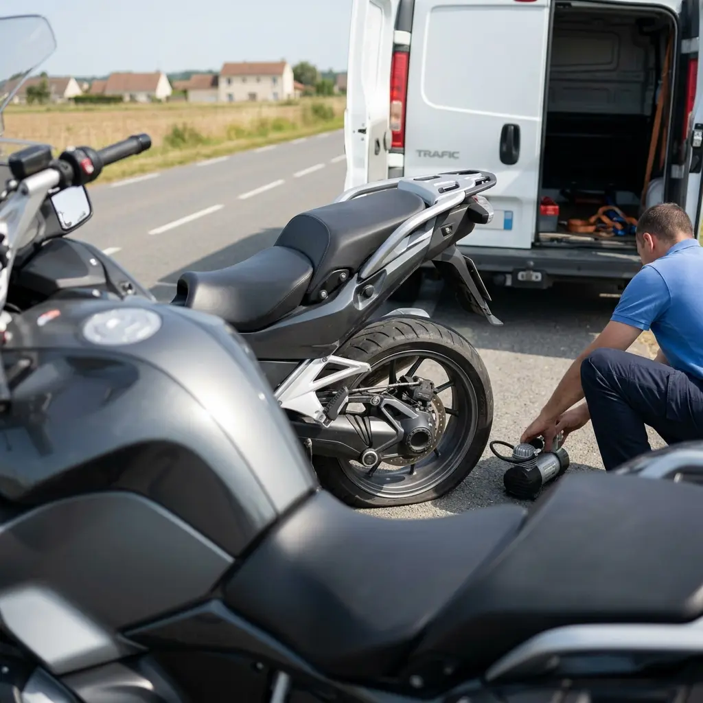 Une assistance moto professionnelle et sereine