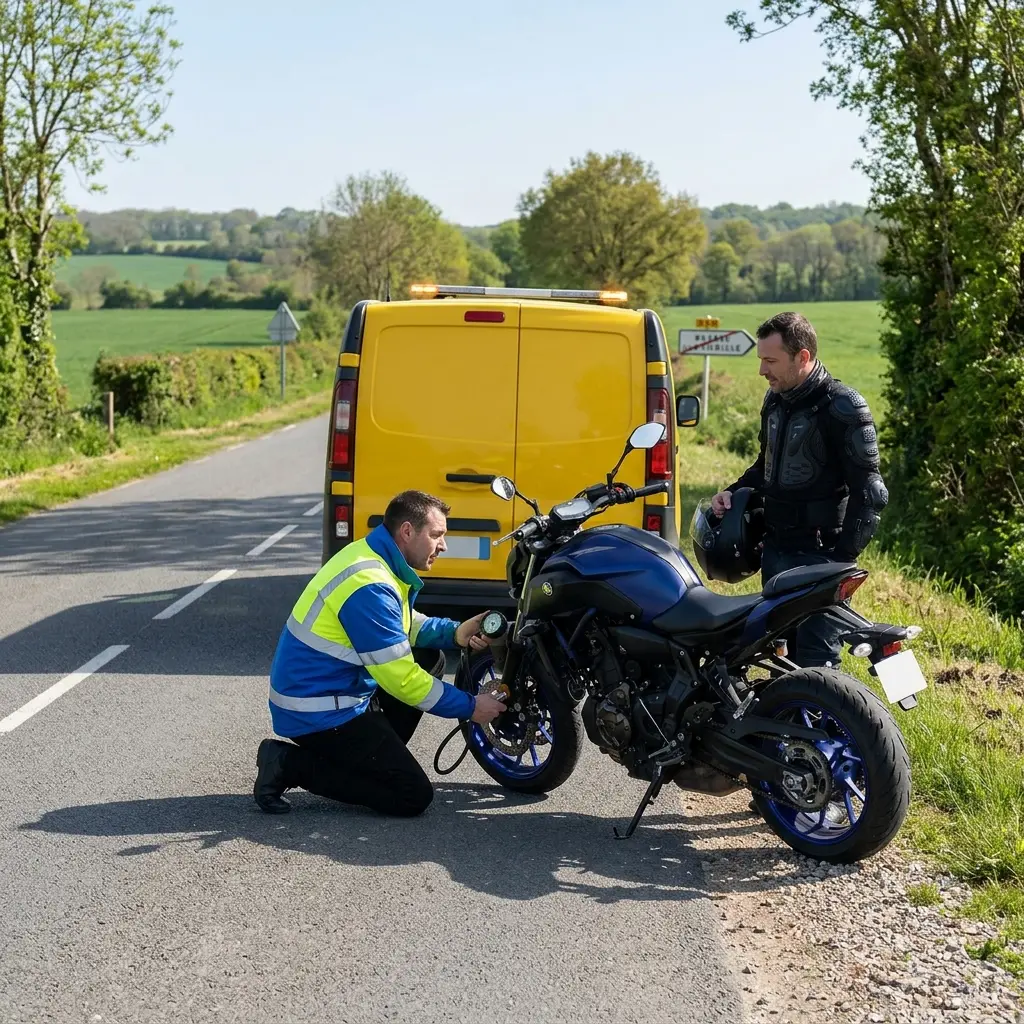 Une assistance moto professionnelle et transparente