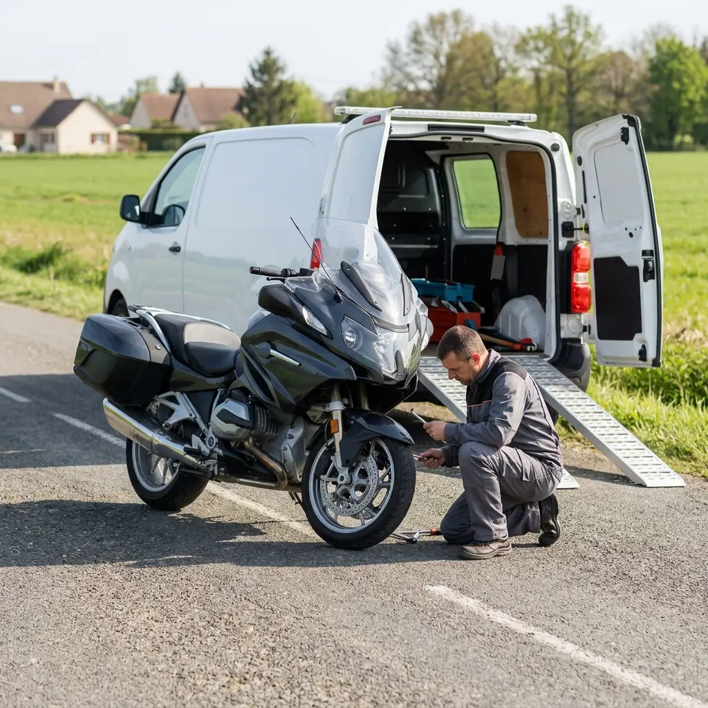 Dépannage moto Grande-Paroisse (77130)