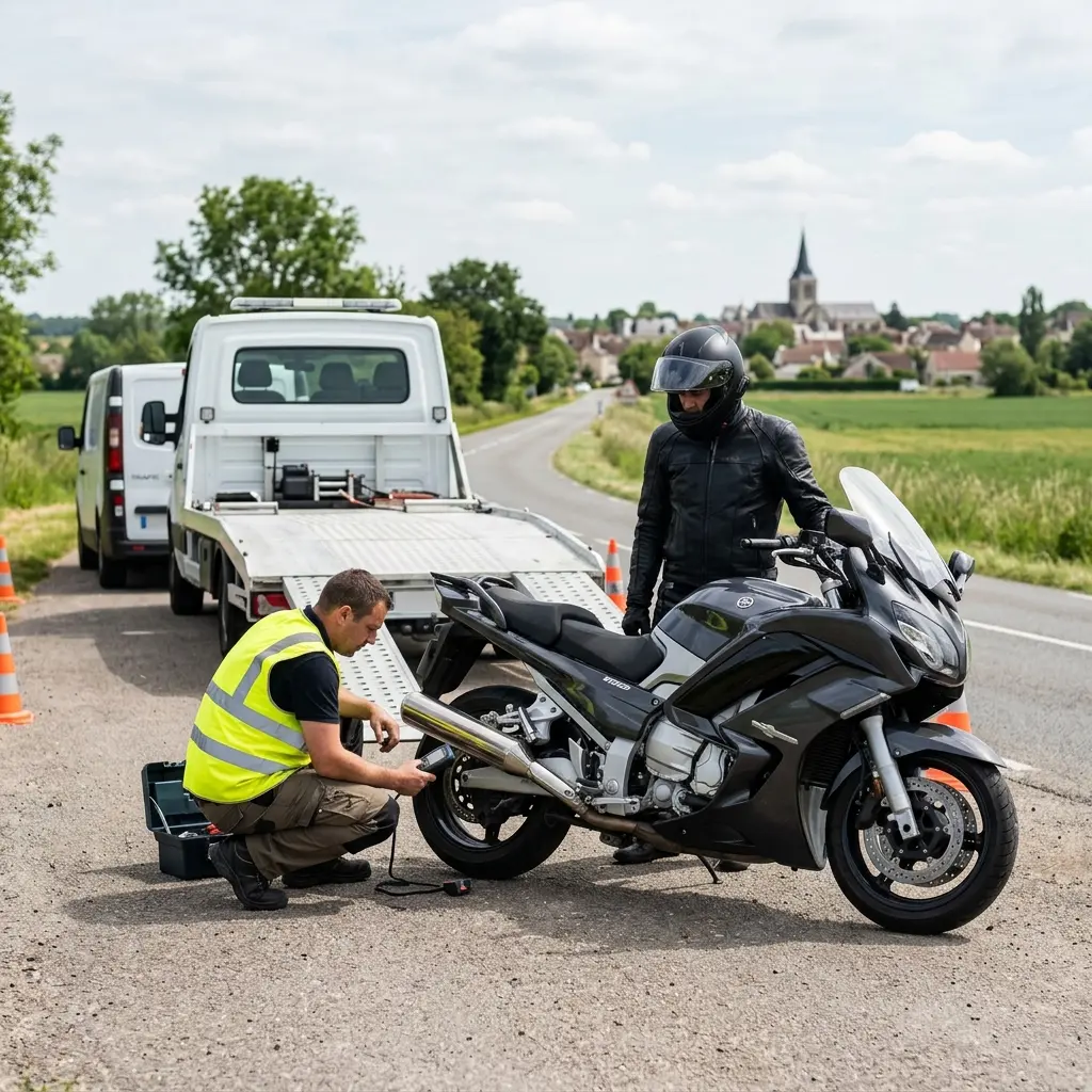 Expertise en dépannage moto à Montereau-Fault-Yonne