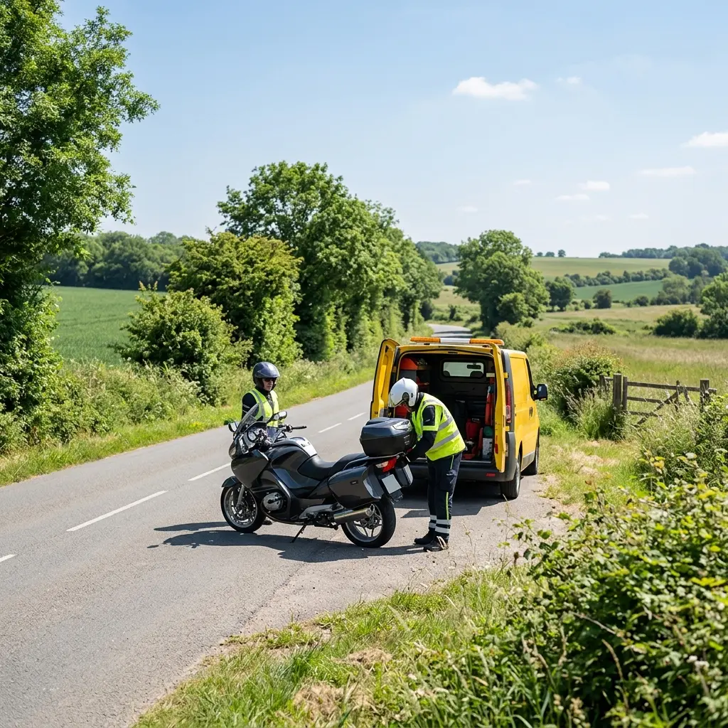 Un service de remorquage moto transparent et professionnel