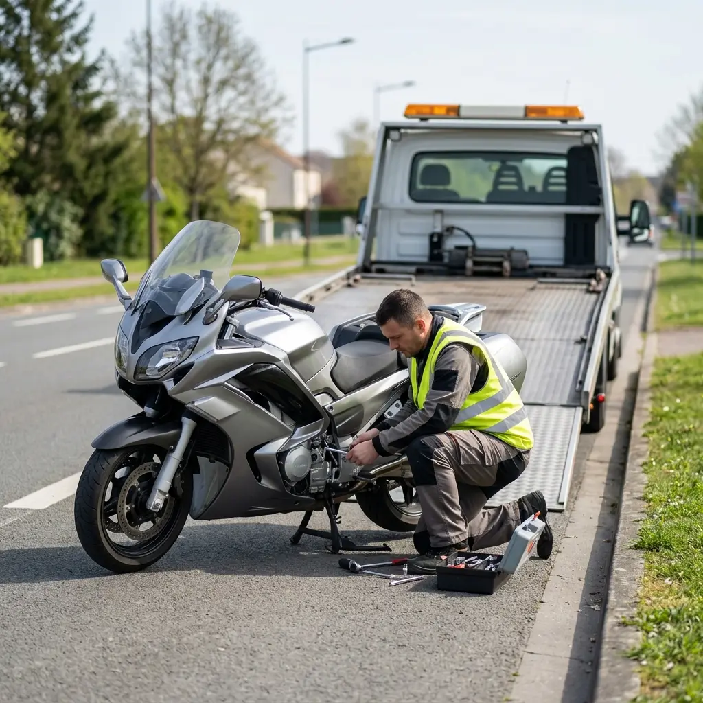 Dépannage moto Montévrain (77144)