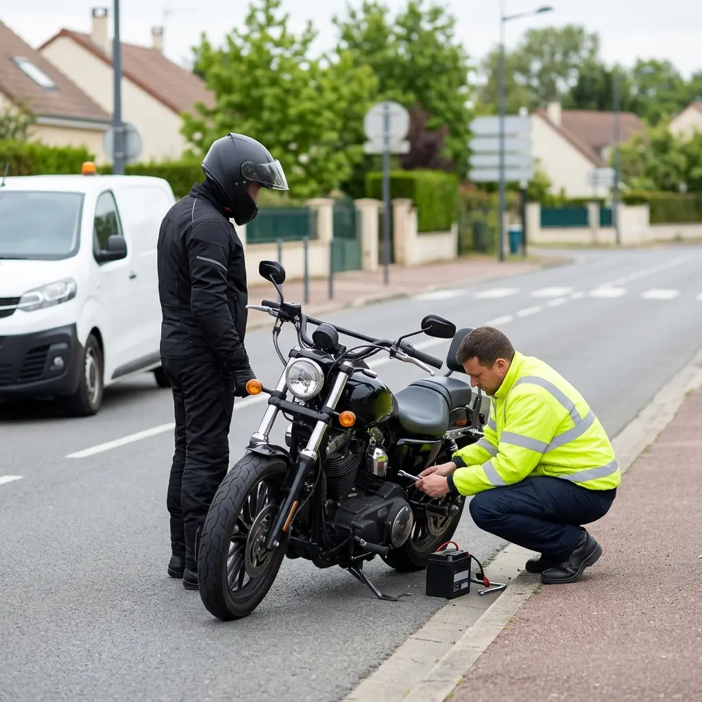 Dépannage moto Lésigny (77150)