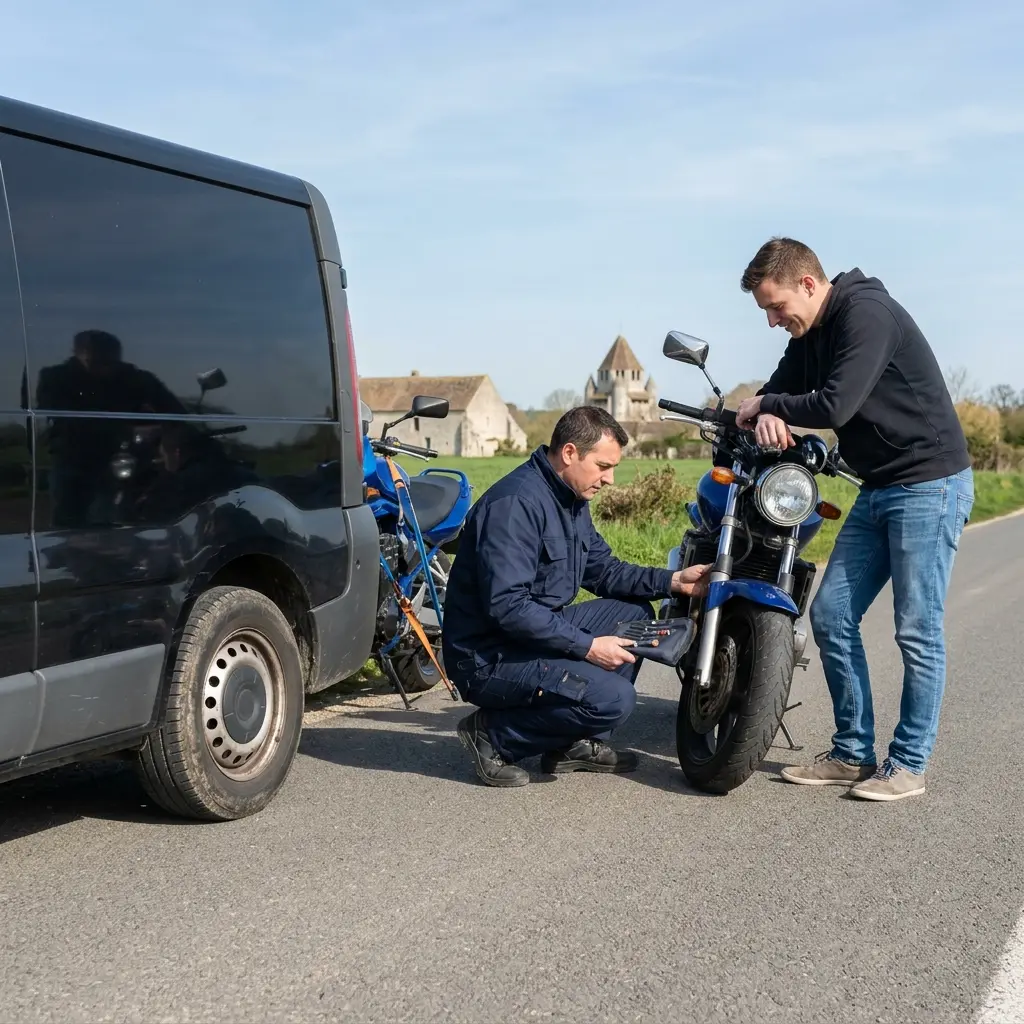 Une expertise technique sur place